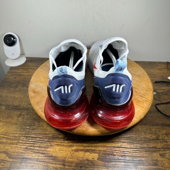 Nike Air Max 270 USA Red White Shoe Sneakers Men's Size 15 DJ5172-100 - Picture 4 of 9